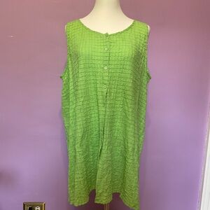 Eileen Fisher Green Tank sz xl